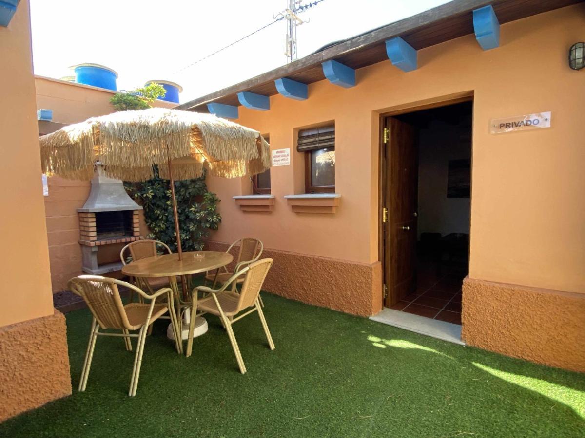 Estudio Con Jardincito Privado Barbacoa Y Piscina Cádiz Exteriör bild