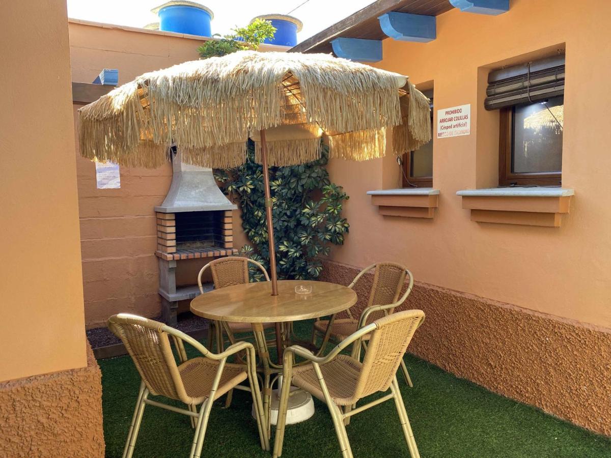 Estudio Con Jardincito Privado Barbacoa Y Piscina Cádiz Exteriör bild