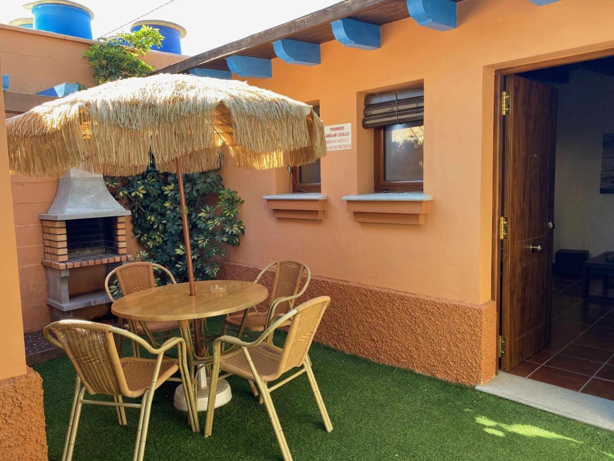 Estudio Con Jardincito Privado Barbacoa Y Piscina Cádiz Exteriör bild