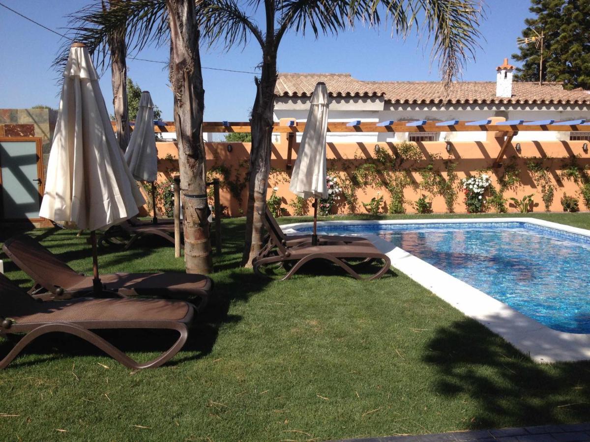 Estudio Con Jardincito Privado Barbacoa Y Piscina Cádiz Exteriör bild