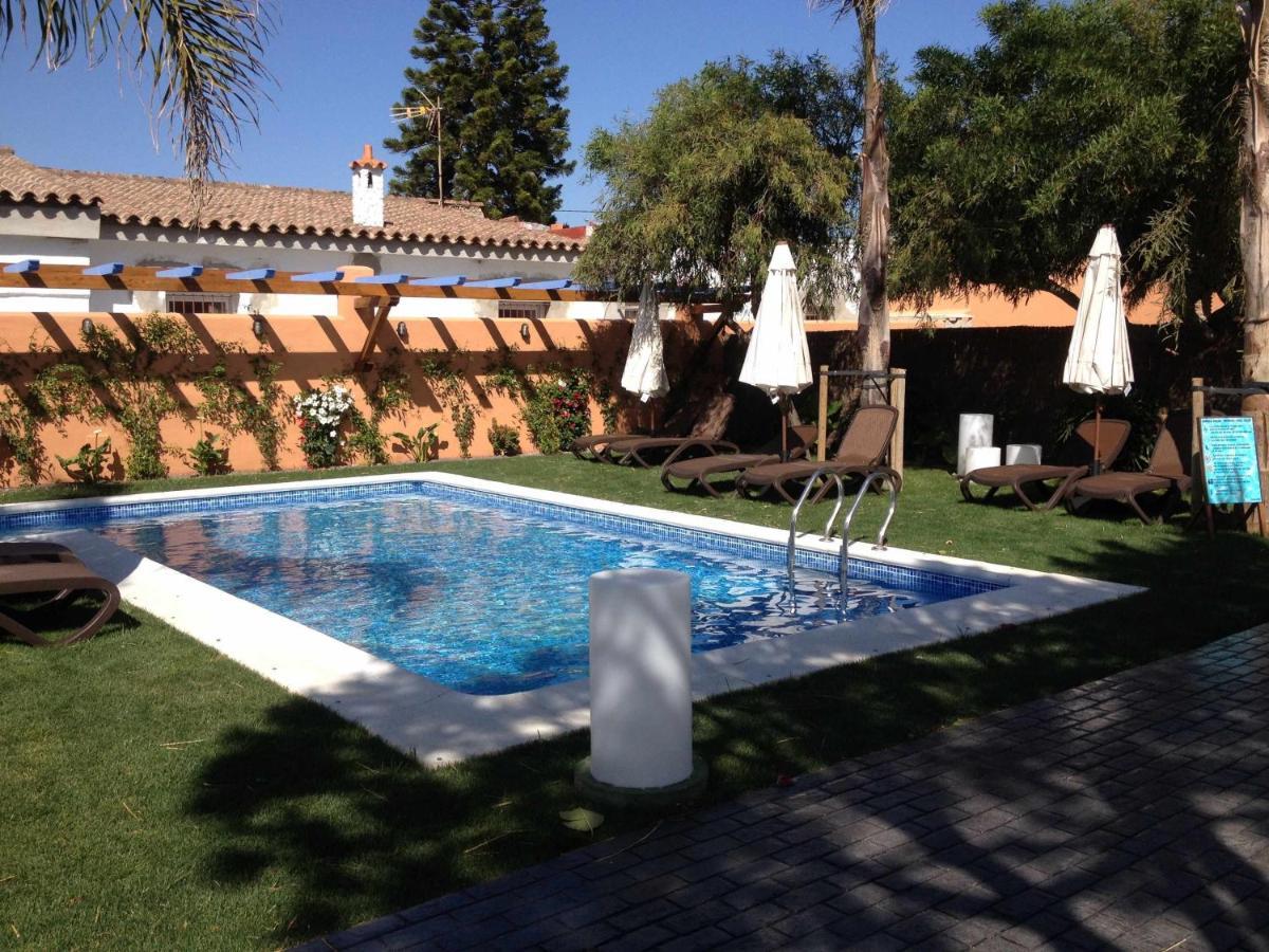 Estudio Con Jardincito Privado Barbacoa Y Piscina Cádiz Exteriör bild