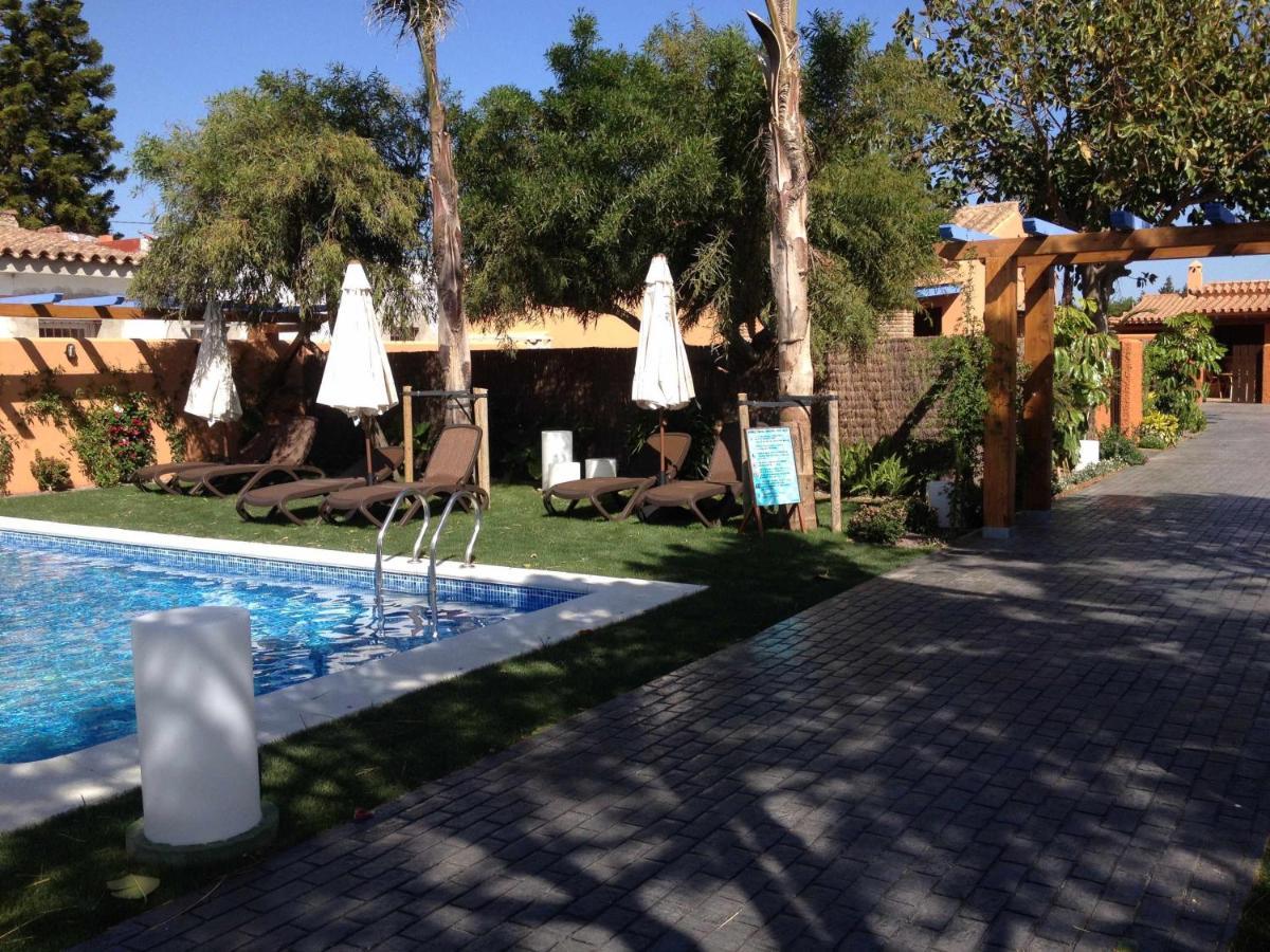 Estudio Con Jardincito Privado Barbacoa Y Piscina Cádiz Exteriör bild